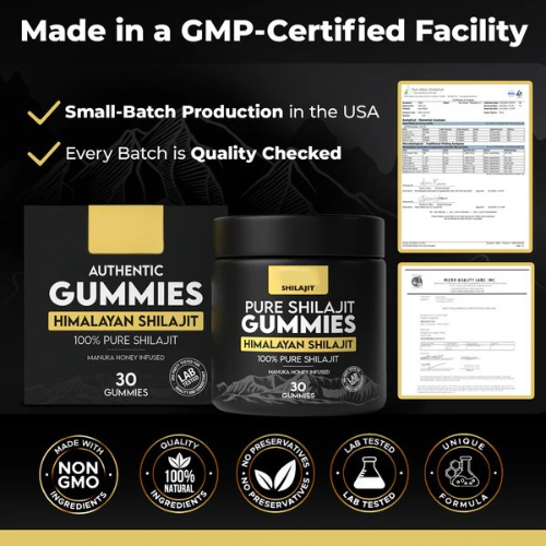Pure Shilajit Gummies